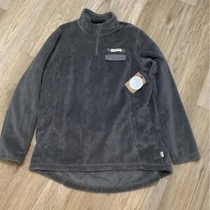 Womens Outdoor Fleece Pullover 1/4 Grey NEW XXL